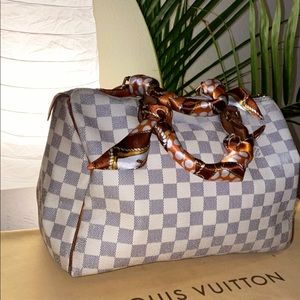 Louis Vuitton Speedy 30 Damier Azur.